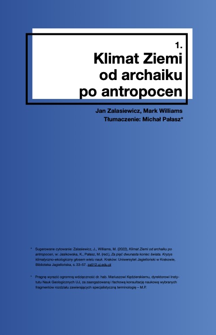 1. Klimat Ziemi od archaiku po antropocen – Jan Zalasiewicz, Mark Williams