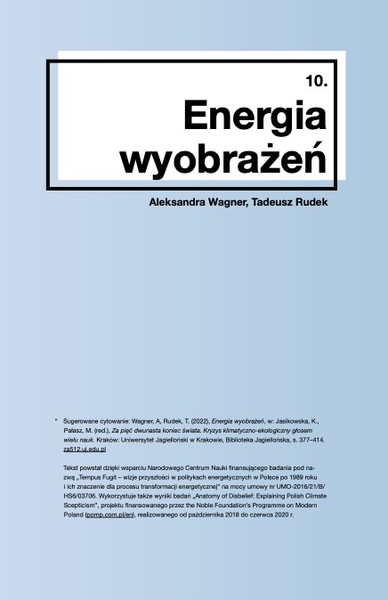 10. Energia wyobrażeń – Aleksandra Wagner, Tadeusz Rudek