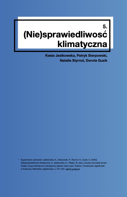 ​5. (Nie)sprawiedliwość klimatyczna – Kasia Jasikowska, Patryk Sierpowski, Natalia Styrnol, Dorota Guzik